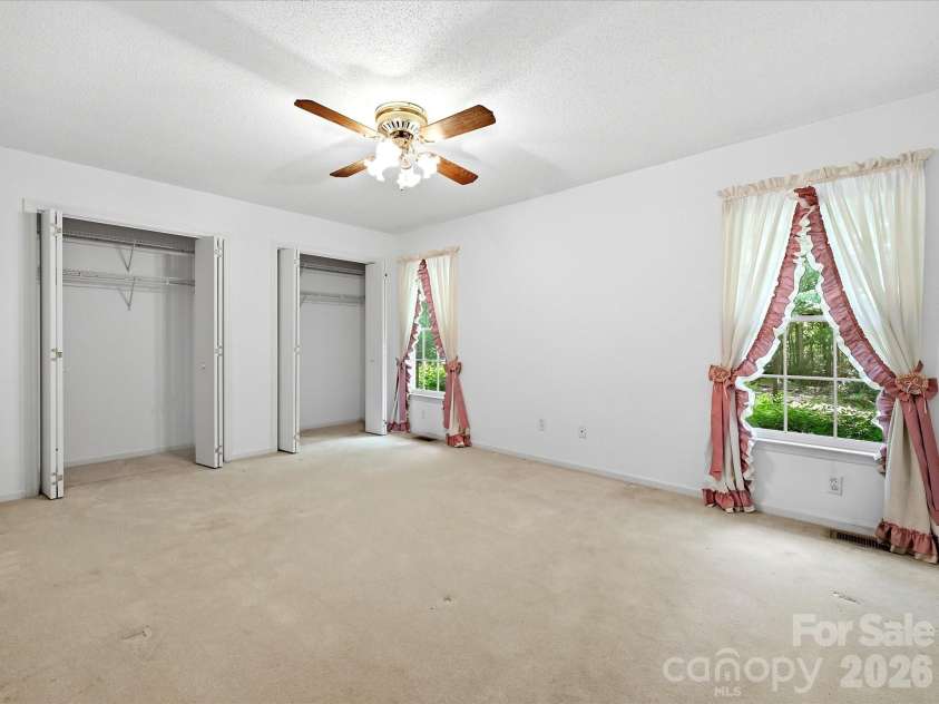 5950 King Wilkinson Road, Denver, NC 28037.  MLS# CAR4398523, YatesRealty ID 35480. Bedroom 3 with oversized closet
