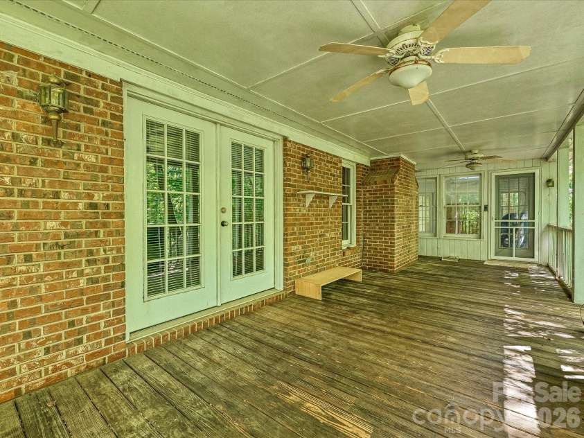 5950 King Wilkinson Road, Denver, NC 28037.  MLS# CAR4398523, YatesRealty ID 35480. Covered rear porch