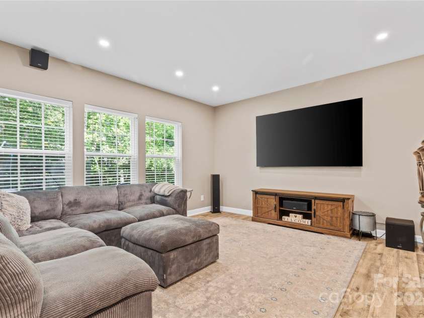 169 Pecan Hills Drive, Mooresville, NC 28115.  MLS# CAR4285952, YatesRealty ID 35482. Basement family room