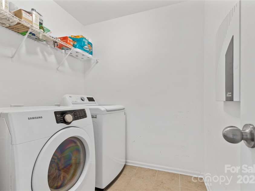 169 Pecan Hills Drive, Mooresville, NC 28115.  MLS# CAR4285952, YatesRealty ID 35482. Second floor laundry