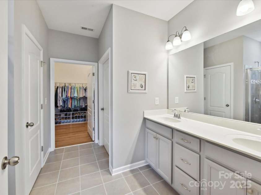 200 Sweet Briar Drive, Indian Land, SC 29707.  MLS# CAR4265722, YatesRealty ID 35484. The awesome large walk-in closet is off the bathroom.