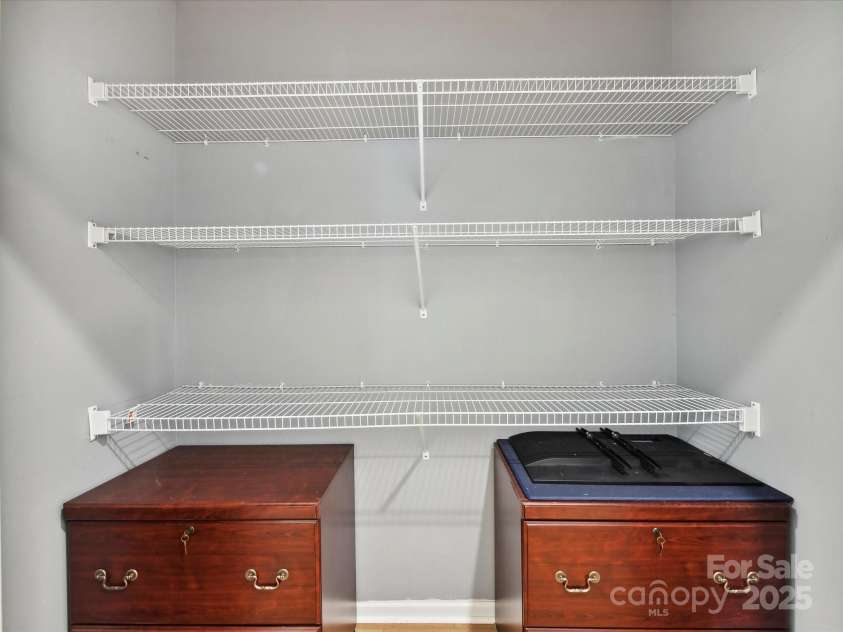 200 Sweet Briar Drive, Indian Land, SC 29707.  MLS# CAR4265722, YatesRealty ID 35484. You won't believe the extra storage in this home! This hall closet is so deep!