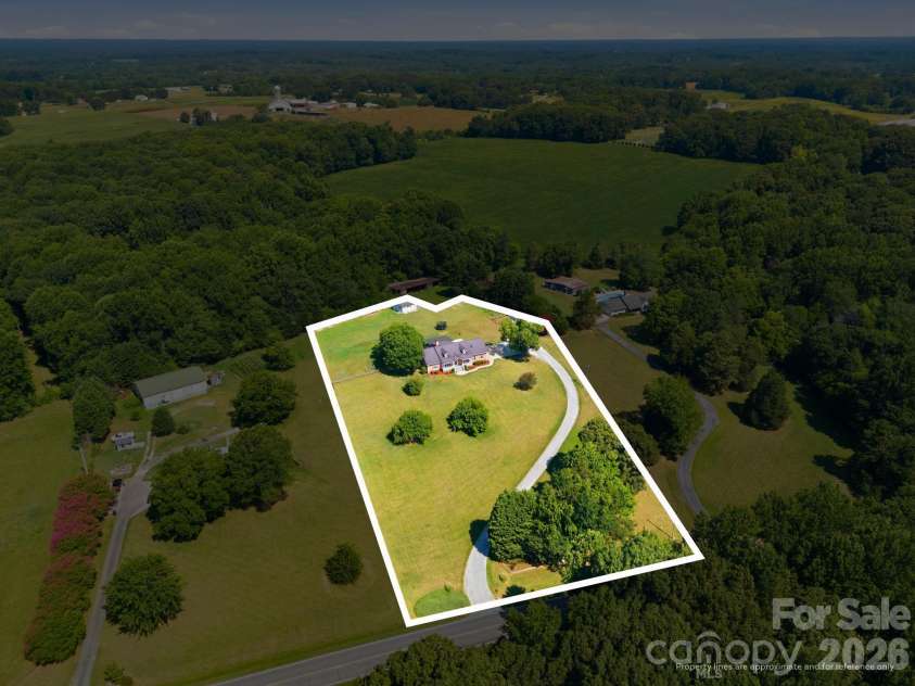 4650 NC 801 Highway, Woodleaf, NC 27054.  MLS# CAR4399692, YatesRealty ID 35485. 