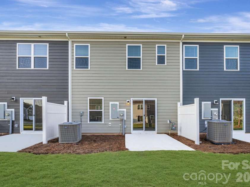 2694 Yeager Drive, Concord, NC 28027.  MLS# CAR4391059, YatesRealty ID 35486. Rear exterior