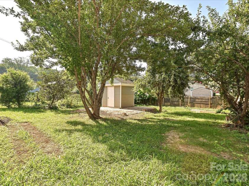 817 Wainwright Avenue, Charlotte, NC 28206.  MLS# CAR4394266, YatesRealty ID 35487. Backyard