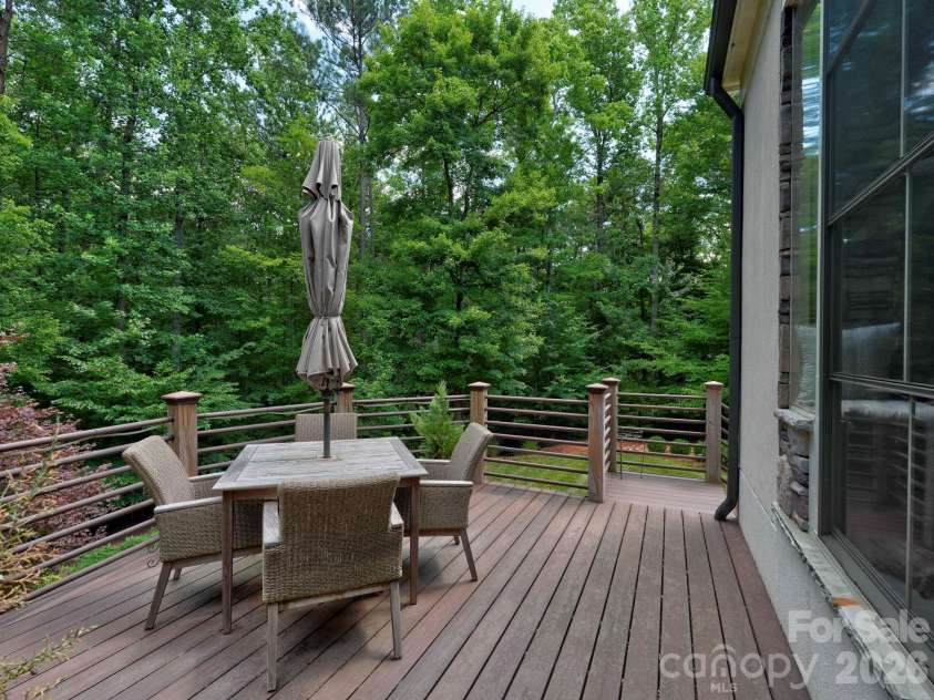10530 Sweetleaf Place, Charlotte, NC 28278.  MLS# CAR4399864, YatesRealty ID 35490. Composite deck for outdoor dining.