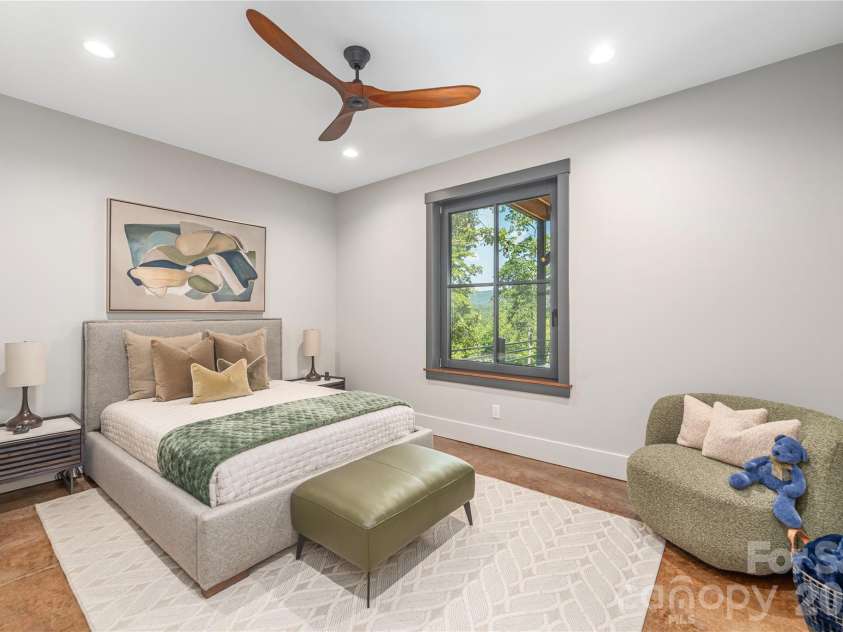 28 & 30 Garren View Drive, Fairview, NC 28730.  MLS# CAR4397889, YatesRealty ID 35499. Bedroom 2