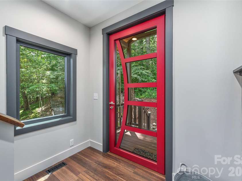 28 & 30 Garren View Drive, Fairview, NC 28730.  MLS# CAR4397889, YatesRealty ID 35499. Specialty door