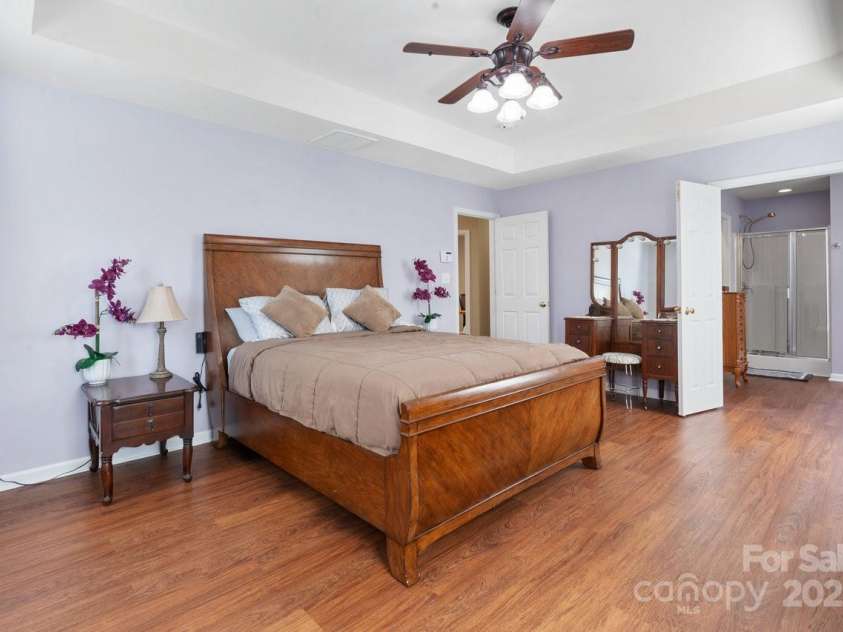 173 Painted Bunting Drive, Troutman, NC 28166.  MLS# CAR4293533, YatesRealty ID 35502. Primary Bedroom