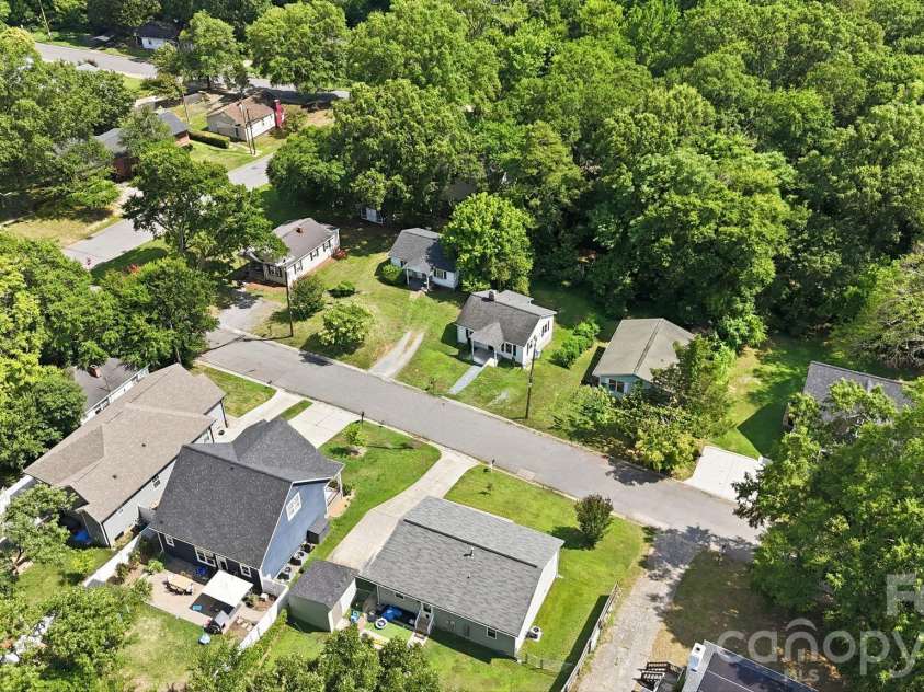 307 Clay Street, Belmont, NC 28012.  MLS# CAR4399871, YatesRealty ID 35518. Aerial