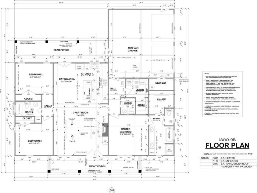 274 Midnight Pass, Rutherfordton, NC 28139.  MLS# CAR4380329, YatesRealty ID 35520. Floor plan