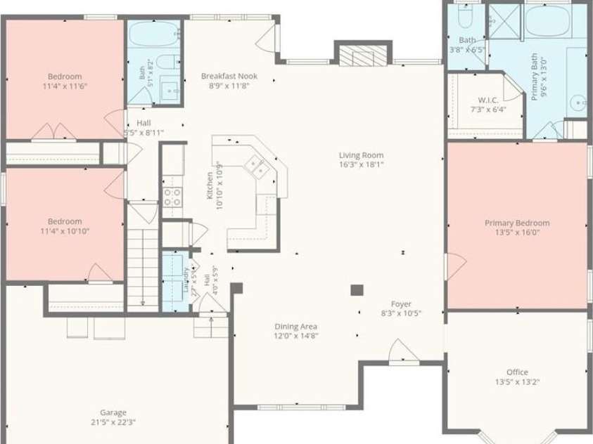 4740 Asherton Place, Concord, NC 28027.  MLS# CAR4399928, YatesRealty ID 35531. 