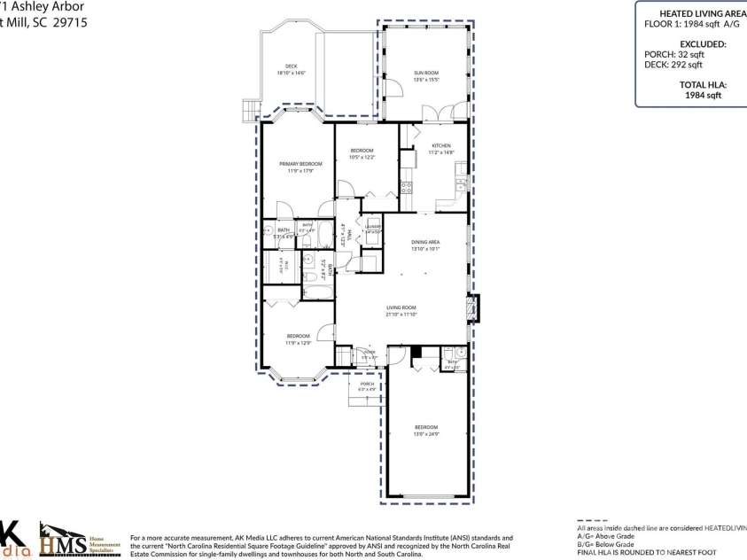 2871 Ashley Arbor None, Fort Mill, SC 29715.  MLS# CAR4396711, YatesRealty ID 35534. 