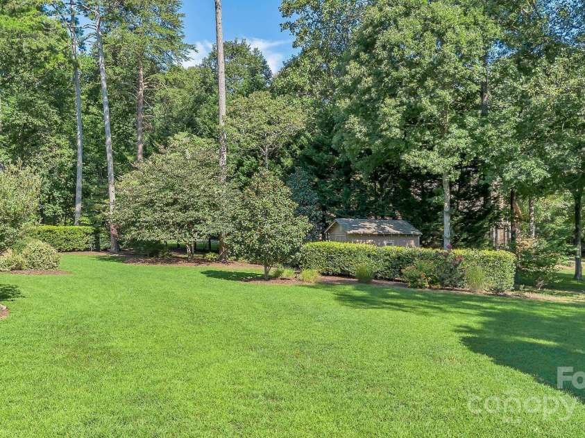 101 Cabana Drive, Mooresville, NC 28117.  MLS# CAR4293731, YatesRealty ID 35535. Another beautiful yard view