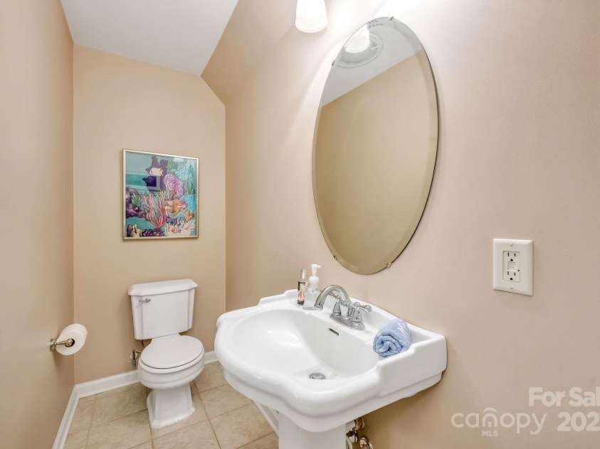 101 Cabana Drive, Mooresville, NC 28117.  MLS# CAR4293731, YatesRealty ID 35535. Half bath attached to the bonus room