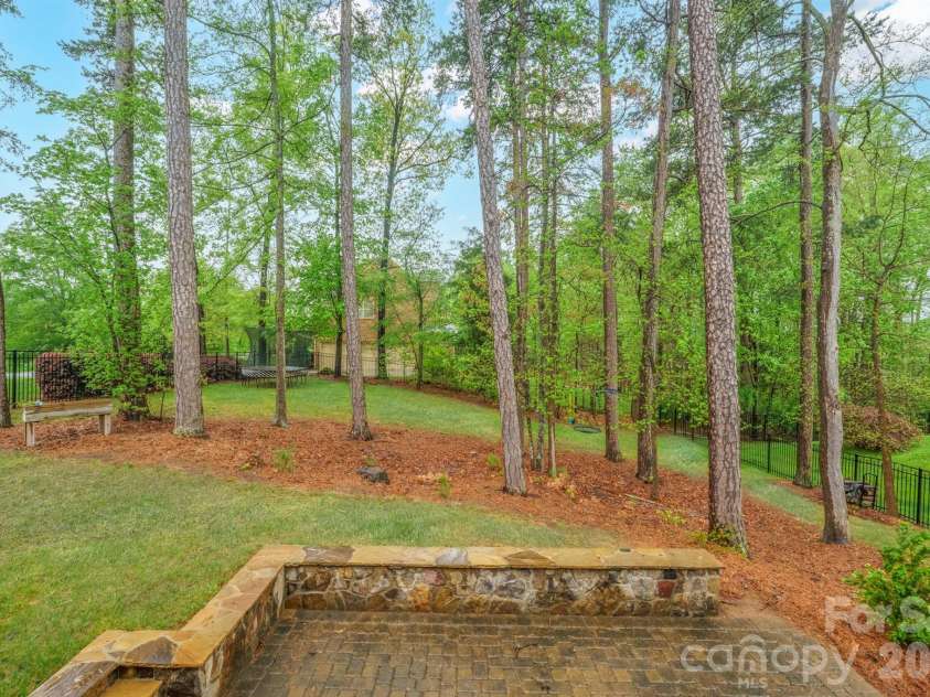 13044 Fen Court, Huntersville, NC 28078.  MLS# CAR4244817, YatesRealty ID 3554. Backyard 3