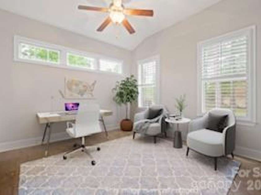 13044 Fen Court, Huntersville, NC 28078.  MLS# CAR4244817, YatesRealty ID 3554. Virtually staged flex space idea