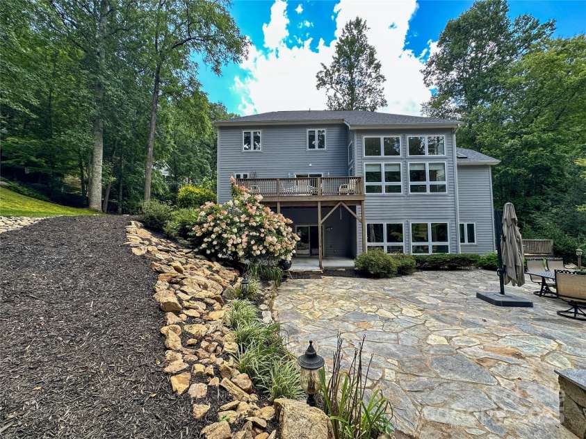 36 Marigold Court, Waynesville, NC 28786.  MLS# CAR4241313, YatesRealty ID 3554. New dry creek bed put in to control water flow