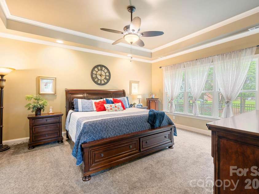 708 Cedar Hill Drive, Shelby, NC 28152.  MLS# CAR4400566, YatesRealty ID 35550. Primary Bedroom