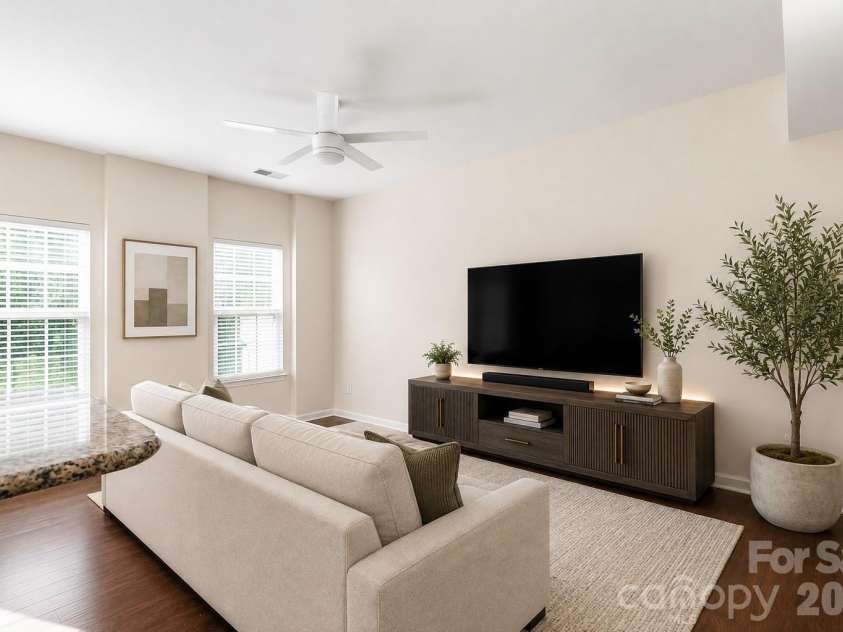 7495 Red Mulberry Way, Charlotte, NC 28273.  MLS# CAR4400539, YatesRealty ID 35557. Virtually staged