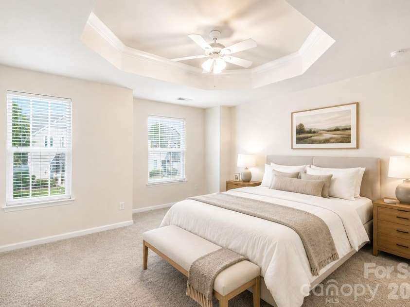 7495 Red Mulberry Way, Charlotte, NC 28273.  MLS# CAR4400539, YatesRealty ID 35557. Virtually staged