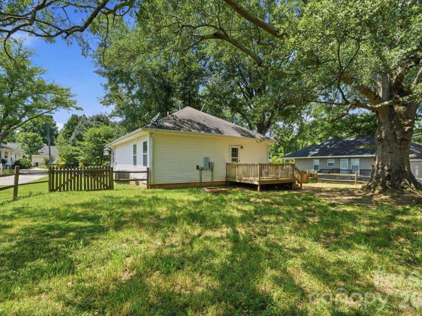 206 Sixth Street, Belmont, NC 28012.  MLS# CAR4399946, YatesRealty ID 35560. Backyard