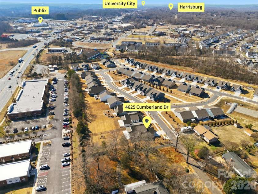 6425 Cumberland Drive, Harrisburg, NC 28075.  MLS# CAR4345358, YatesRealty ID 3558. 