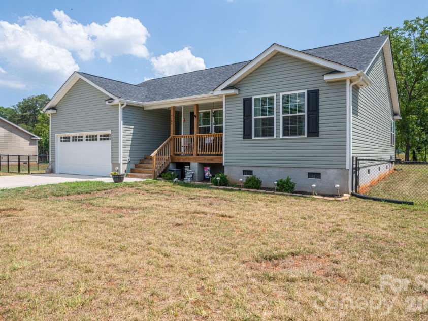 4164 Olivers Cross Road, Newton, NC 28658.  MLS# CAR4401217, YatesRealty ID 35597. Angle view