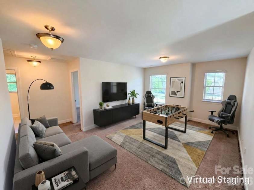 1908 Cantrell Court, Matthews, NC 28104.  MLS# CAR4401557, YatesRealty ID 35619. 2nd floor bonus room