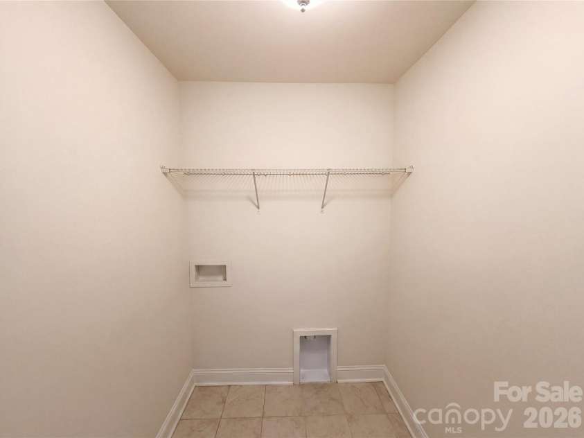 1908 Cantrell Court, Matthews, NC 28104.  MLS# CAR4401557, YatesRealty ID 35619. Laundry room