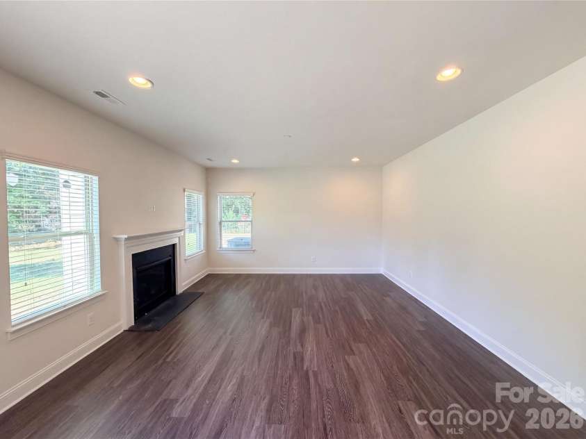 1908 Cantrell Court, Matthews, NC 28104.  MLS# CAR4401557, YatesRealty ID 35619. Living room