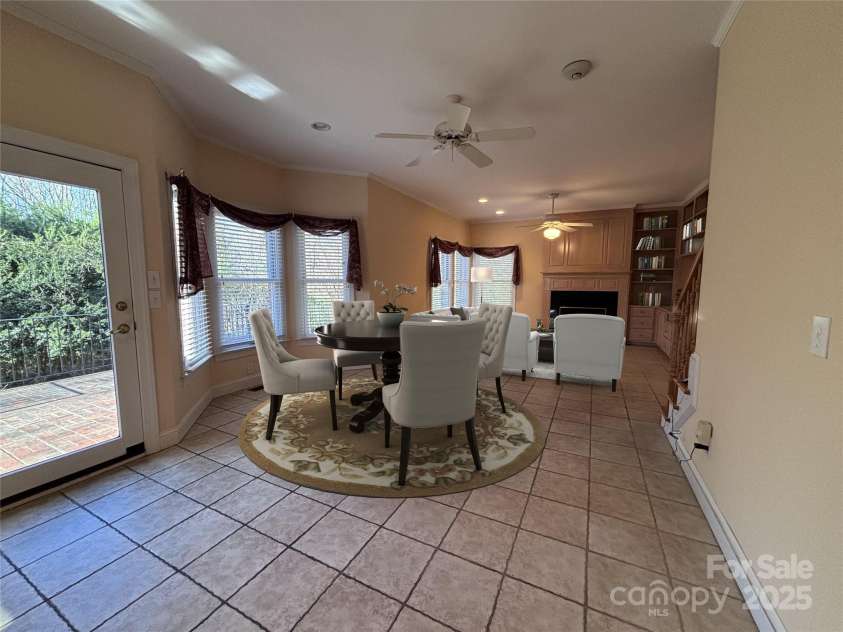 1419 Ridge Street, Albemarle, NC 28001.  MLS# CAR4236002, YatesRealty ID 3562. Breakfast room/ sitting area... virtually staged