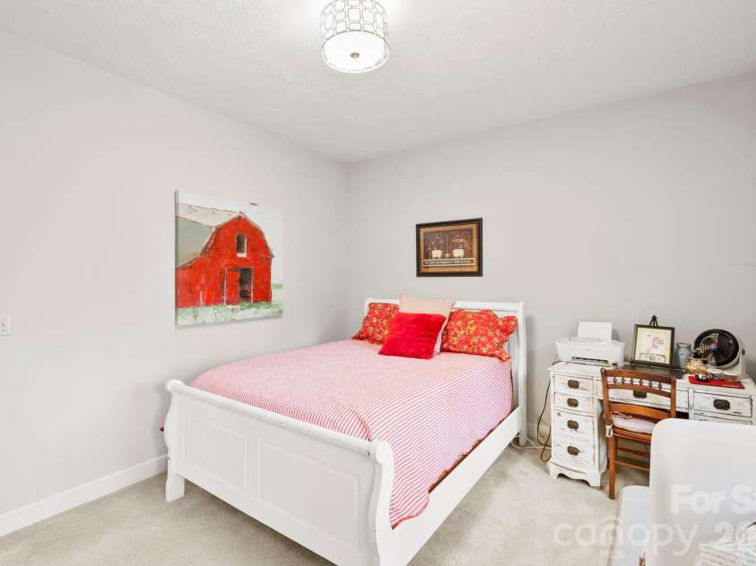 446 Silver Fox Lane, Pisgah Forest, NC 28768.  MLS# CAR4360860, YatesRealty ID 35629. Guest Bedroom #1: Nice Size