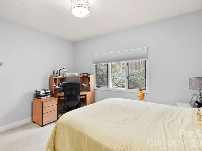 446 Silver Fox Lane, Pisgah Forest, NC 28768.  MLS# CAR4360860, YatesRealty ID 35629. Guest Bedroom #2: Nice Size