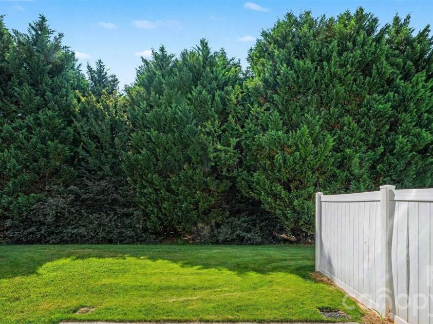 107 Arcadian Way, Mooresville, NC 28117.  MLS# CAR4394549, YatesRealty ID 35635. Here is your view from the breakfast area or backyard patio!