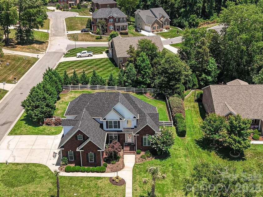 305 Spurs Court, Rock Hill, SC 29732.  MLS# CAR4396418, YatesRealty ID 35638. Drone view