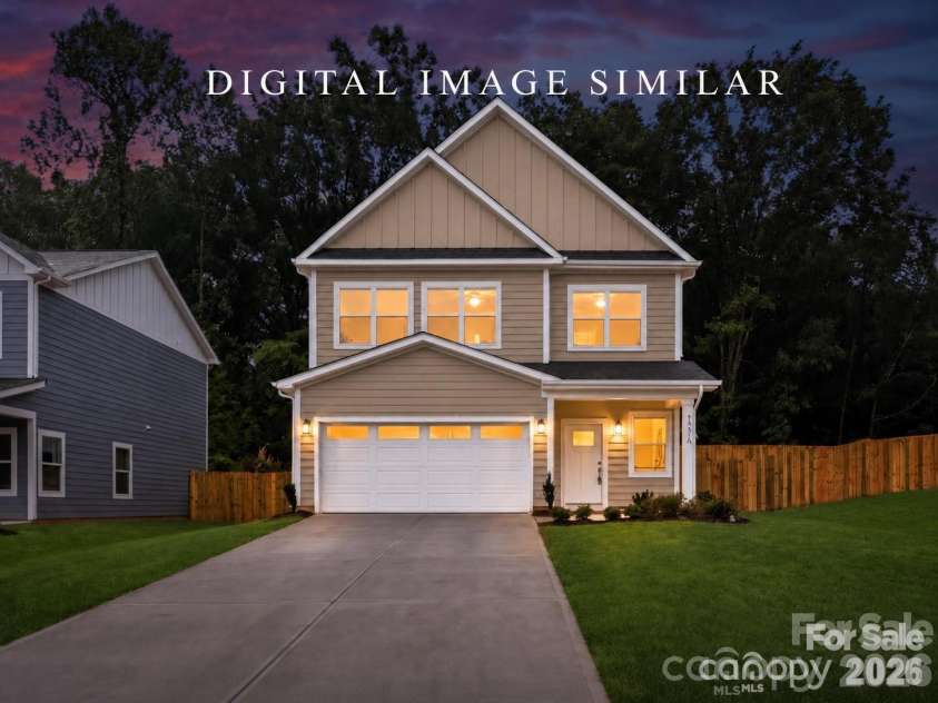 6202 Linda Vista Lane, Charlotte, NC 28216.  MLS# CAR4401983, YatesRealty ID 35657. Three homes, three different exterior & interior colors