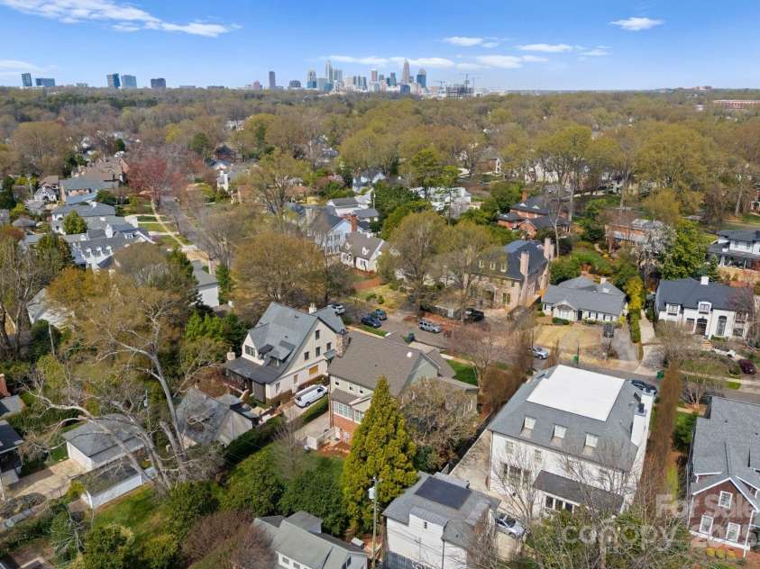 1972 Maryland Avenue, Charlotte, NC 28209.  MLS# CAR4231963, YatesRealty ID 3566. Aerial View