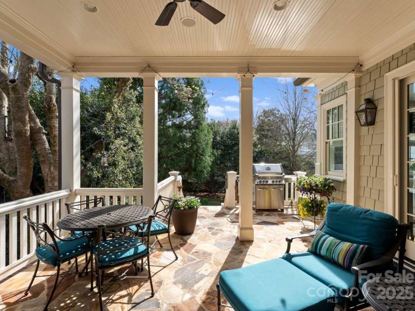 1972 Maryland Avenue, Charlotte, NC 28209.  MLS# CAR4231963, YatesRealty ID 3566. Covered Porch off Kitchen and Primary Bedroom