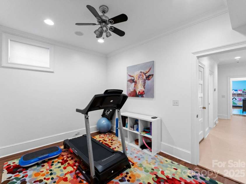 1972 Maryland Avenue, Charlotte, NC 28209.  MLS# CAR4231963, YatesRealty ID 3566. Exercise Room