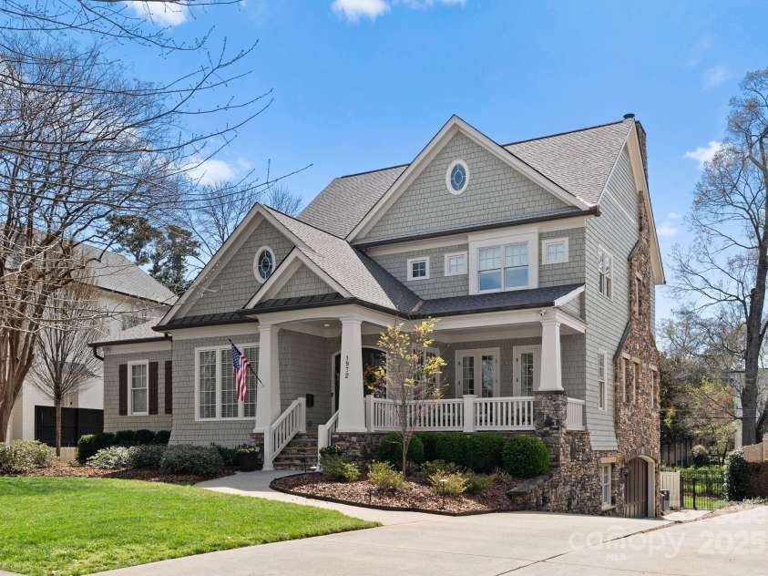 1972 Maryland Avenue, Charlotte, NC 28209.  MLS# CAR4231963, YatesRealty ID 3566. Front Exterior