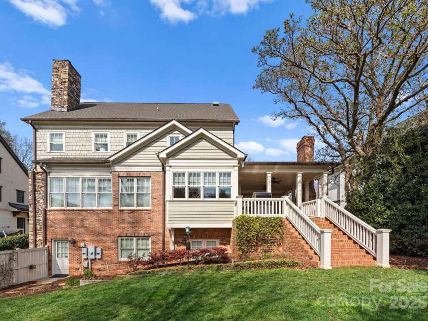 1972 Maryland Avenue, Charlotte, NC 28209.  MLS# CAR4231963, YatesRealty ID 3566. Rear Exterior