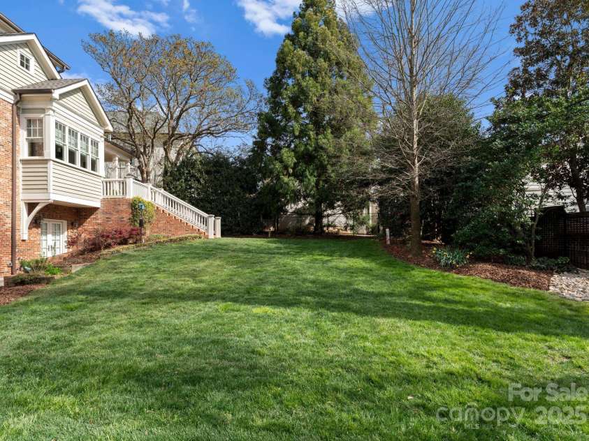 1972 Maryland Avenue, Charlotte, NC 28209.  MLS# CAR4231963, YatesRealty ID 3566. Rear Yard