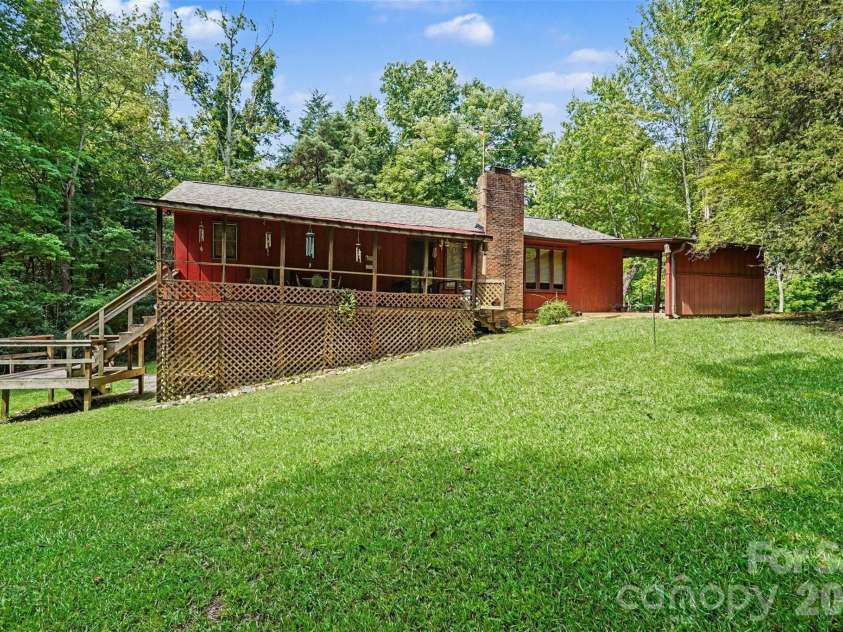 7707 Waxhaw Highway, Waxhaw, NC 28173.  MLS# CAR4401660, YatesRealty ID 35665. Backyard