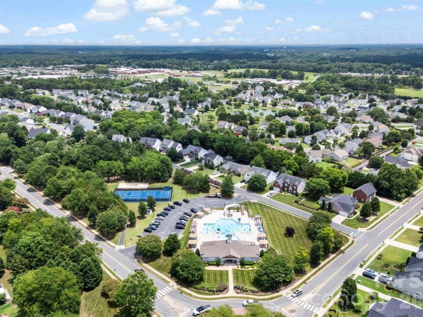1106 Alyssum Lane, Indian Trail, NC 28079.  MLS# CAR4399289, YatesRealty ID 35667. 2nd community pool, this one has slide