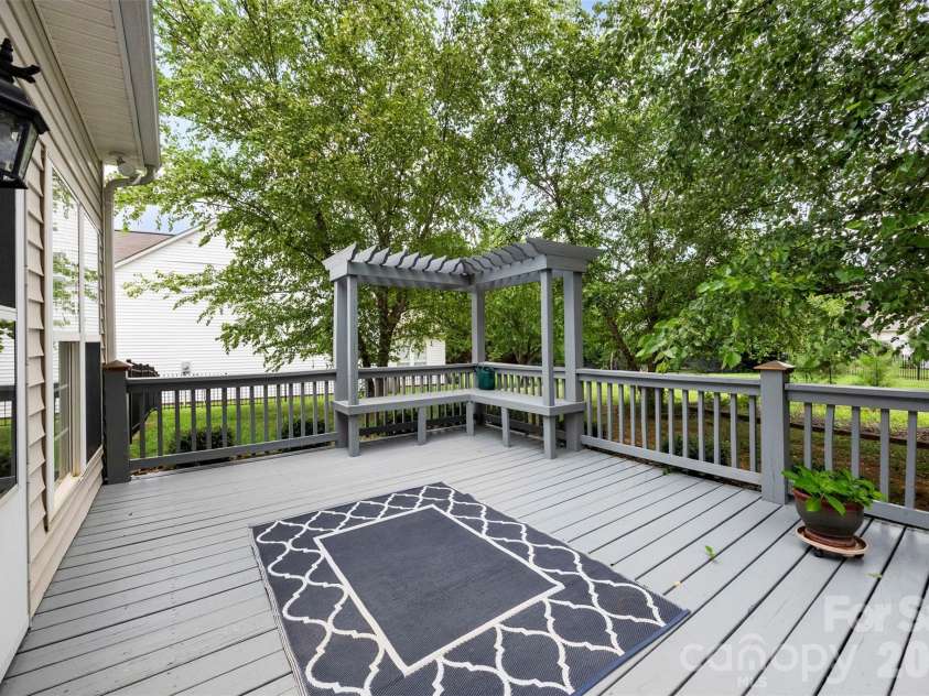 1106 Alyssum Lane, Indian Trail, NC 28079.  MLS# CAR4399289, YatesRealty ID 35667. Deck