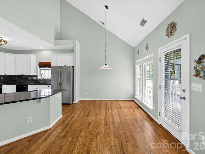 1106 Alyssum Lane, Indian Trail, NC 28079.  MLS# CAR4399289, YatesRealty ID 35667. Kitchen dining area
