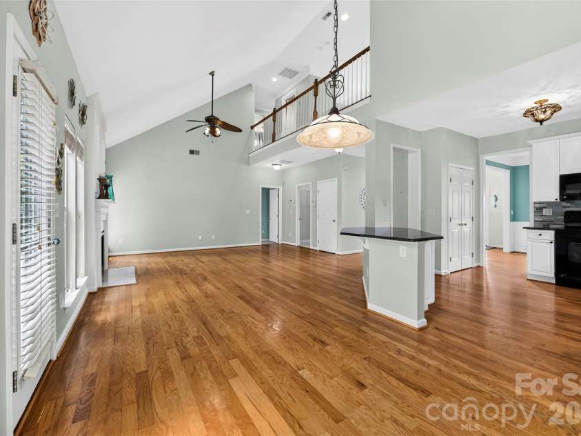 1106 Alyssum Lane, Indian Trail, NC 28079.  MLS# CAR4399289, YatesRealty ID 35667. Kitchen to great room