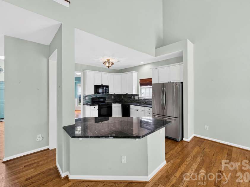 1106 Alyssum Lane, Indian Trail, NC 28079.  MLS# CAR4399289, YatesRealty ID 35667. Open Kitchen