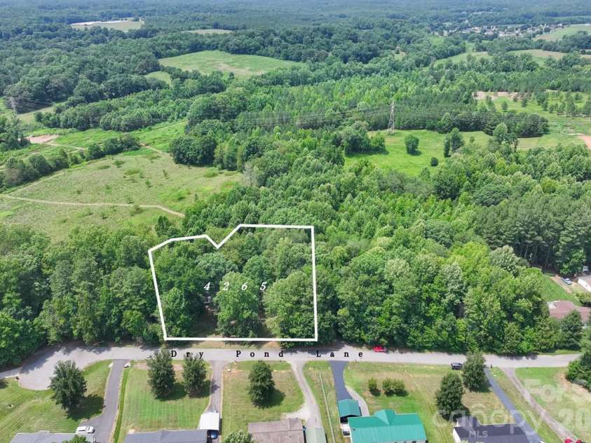 4265 Dry Pond Lane, Conover, NC 28613.  MLS# CAR4396128, YatesRealty ID 35668. Over head shot
